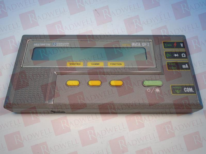 Mica Gp Multimeter By Chauvin Arnoux Group