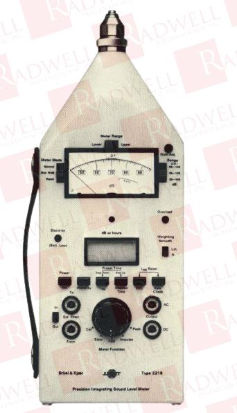 Sound Level Meter By Bruel Kjaer