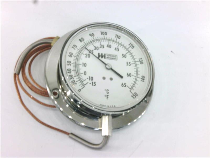5 inch Wall or Flush Mount Direct Drive Dial Thermometer, 50B
