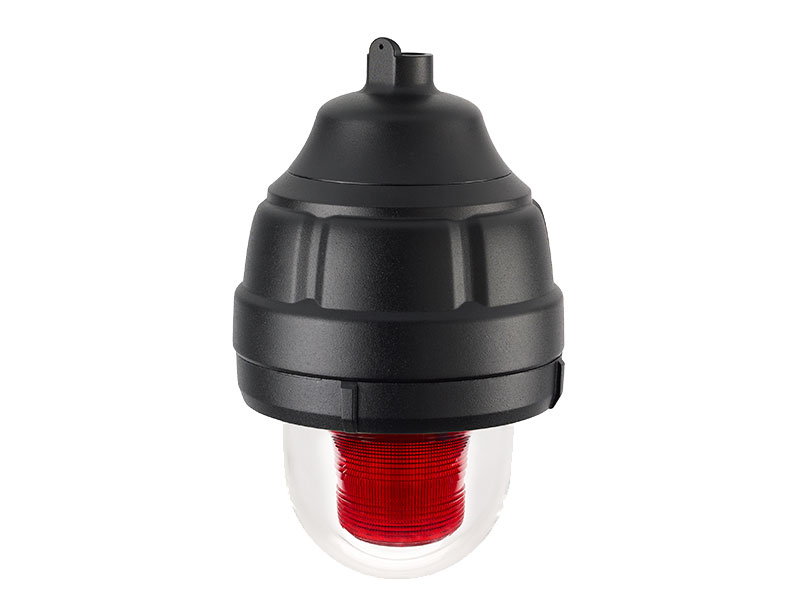 Luz LED a prueba de explosiones UL y cUL para Clase I División 1 Grupo C y D Clase I División 2 Grupos A y B Clase II División 1 Grupos E F y G Clase III 120-240 VCA color Rojo 27XL-120-240-R-MOD - FEDERAL SIGNAL