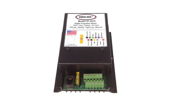 Able2 Sho-Me Undercover Siren / Switch Box with Mini Controller