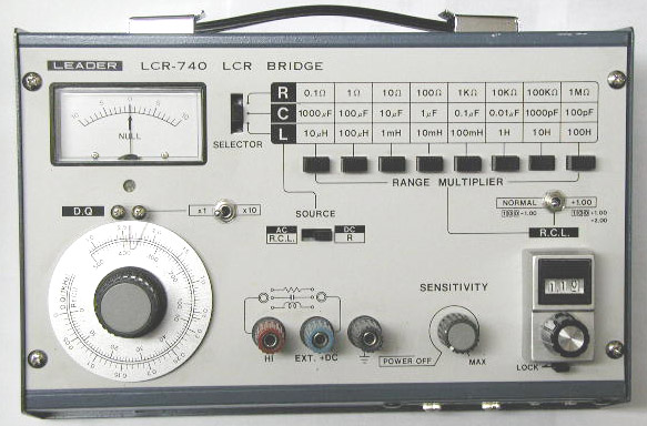 LEI LEADER ELECTRONICS LCR-740