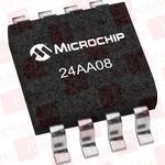 MICROCHIP TECHNOLOGY INC 24AA08-I/SN 0