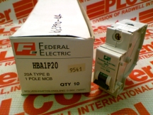 FEDERAL ELECTRIC HBA1P20 2