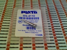 PLATO PRODUCTS MS-4110