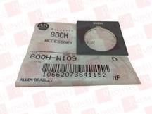 ALLEN BRADLEY 800H-W109 0