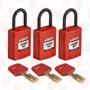 BRADY CPT-RED-25PL-KA3PK