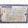 BECKER PUMPS VX4. 40