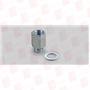 EFECTOR G1/8 BSPP TO 1/8" NPT, ZINC WITH VITON O-U60102