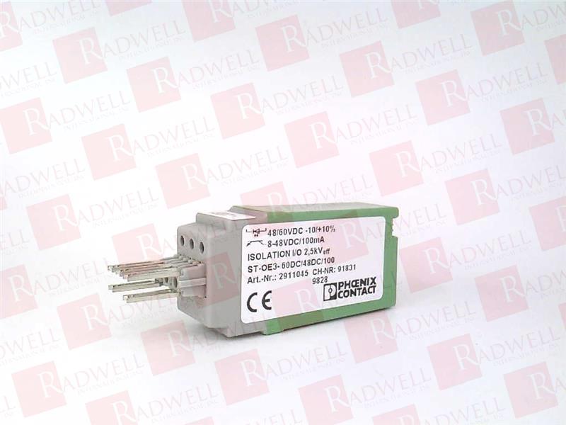 PHOENIX CONTACT ST-OE3- 60DC/ 48DC/100