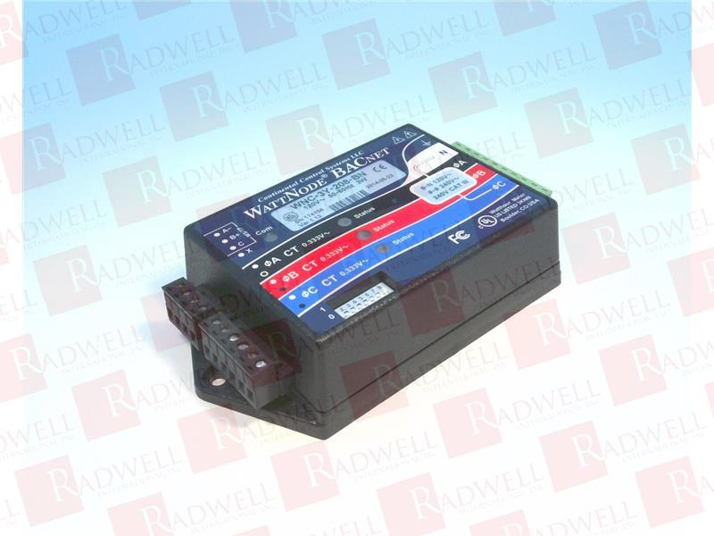 WNC-3Y-208-BN Test/Meter Accessory Module By CONTINENTAL CONTROL SYSTEMS