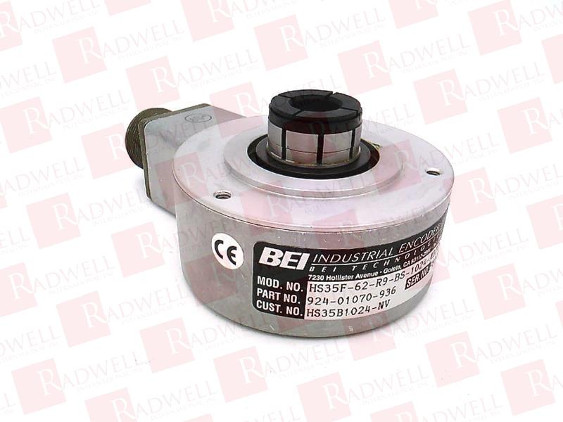 BEI SENSORS HS35F-62-R9-BS-1024-ABZC-7272-SM18-S