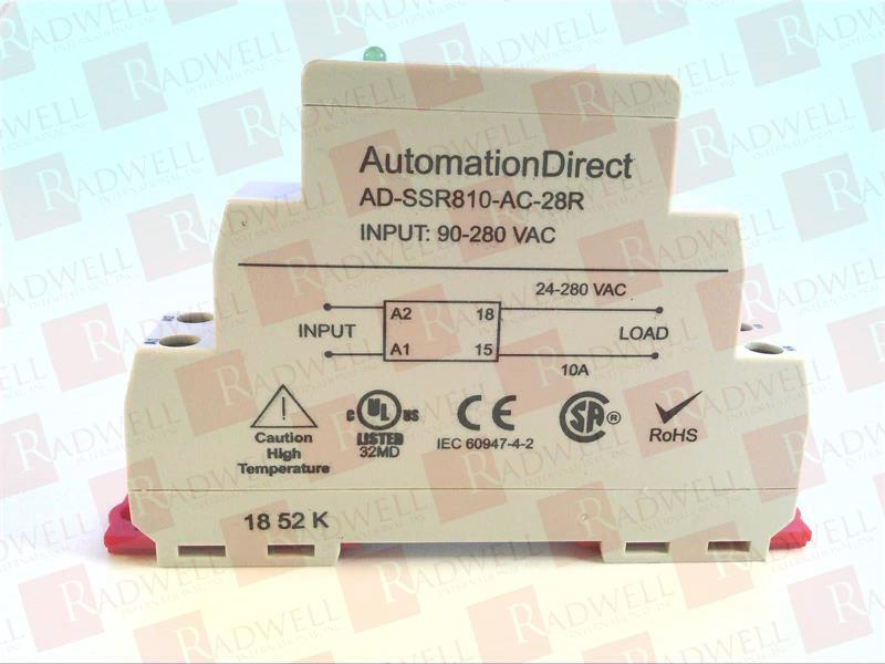 AUTOMATION DIRECT AD-SSR810-AC-28R