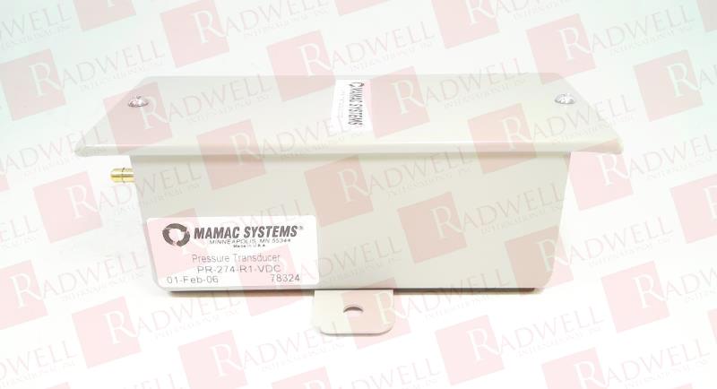 MAMAC SYSTEMS PR-274-R1-VDC