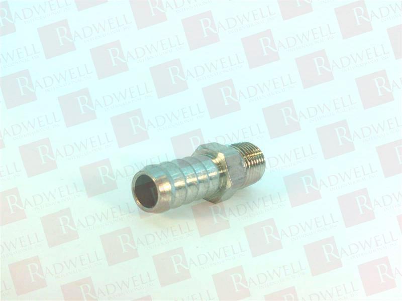 Swagelok SS-6-HC-1-6 Stainless Hose Connector 3/8” MNPT ID 3/8” 