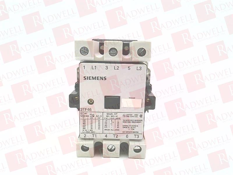 04-unused/embalaje original-incl contacto auxiliar Siemens 3tf46 22-0dm4 3tf4622-0dm4 e-Stand 