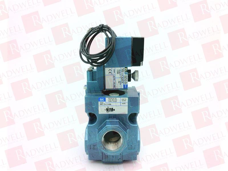 MAC VALVES INC 56C-73-113AA