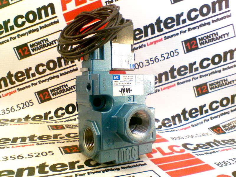 MAC VALVES INC 56C-17-112CABA