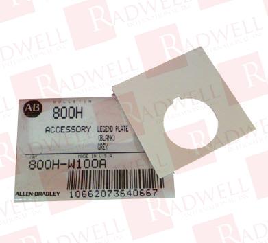 ALLEN BRADLEY 800H-W100A