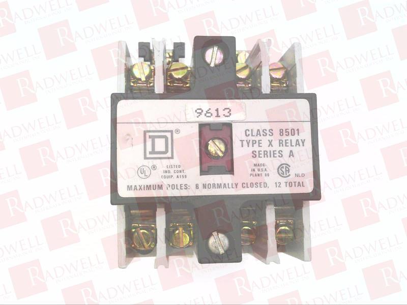 SCHNEIDER ELECTRIC 8501-X020-110/120V-50/60HZ