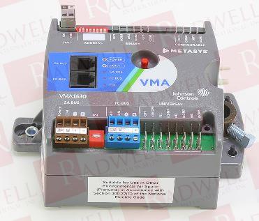 JOHNSON CONTROLS MS-VMA1630-1 VAV CONTROLLER 