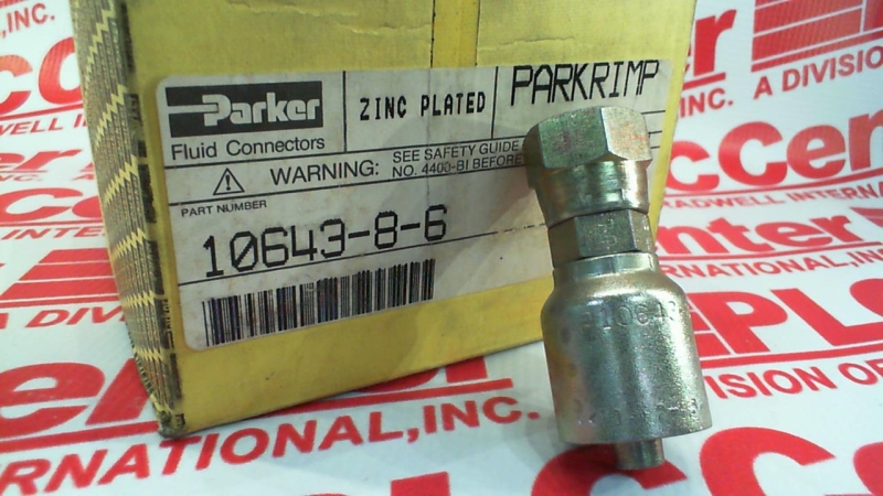 PARKER 10643-8-6