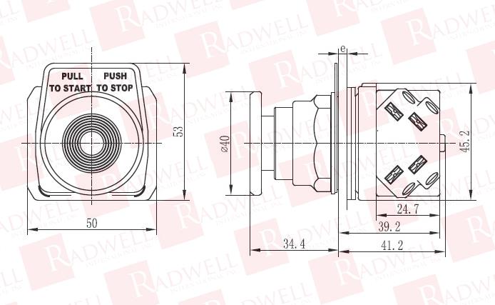 RADWELL VERIFIED SUBSTITUTE HT8DBRB-SUB