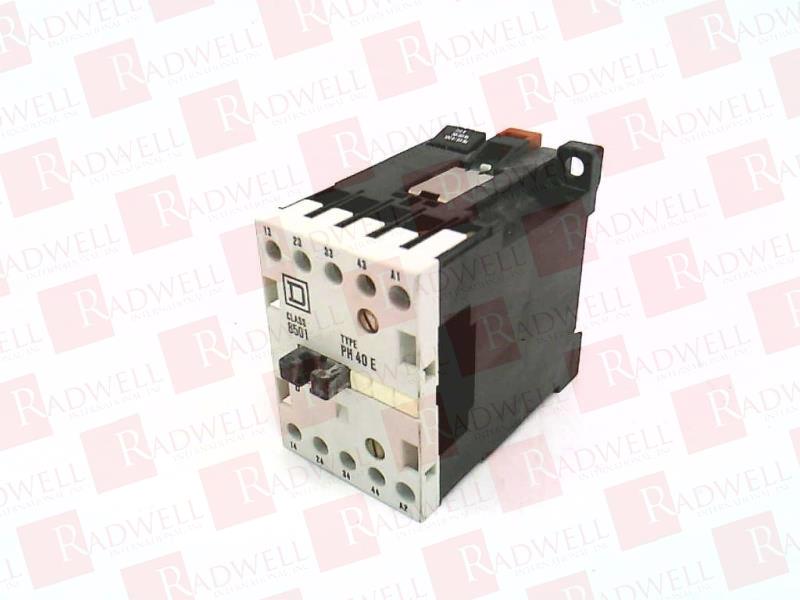 SCHNEIDER ELECTRIC 8501-PH40E-24-28V-50/60HZ