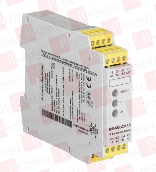 MSI-SR-LC31AR-03 Safety Relay by LEUZE