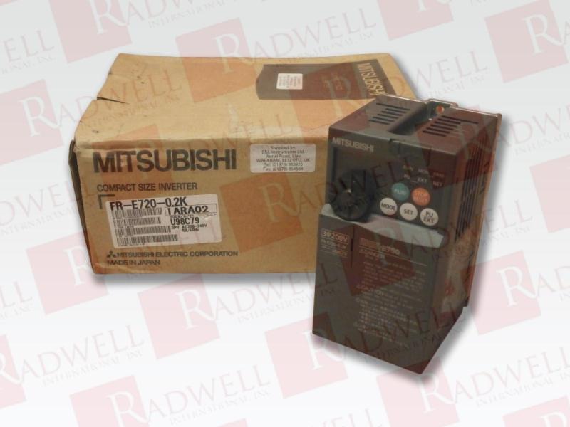 FR-E720-0.2K by MITSUBISHI - Buy or Repair at Radwell - Radwell.ca