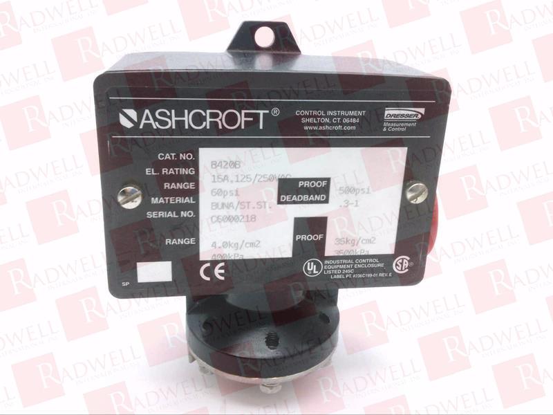 ASHCROFT B420B-500PSI