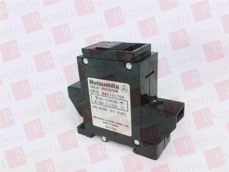 MATSUSHITA ELECTRIC BAC101705