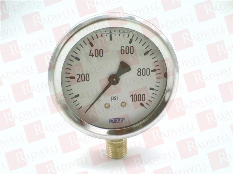 Psi Npt Lm Pressure Gauge By Wika