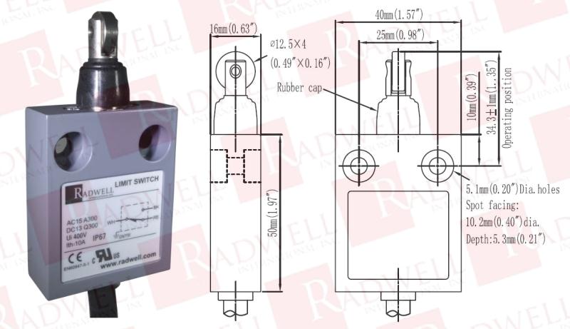 RADWELL VERIFIED SUBSTITUTE 914CE5515SUB