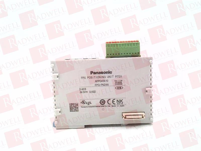 MATSUSHITA ELECTRIC FPG-PN2AN