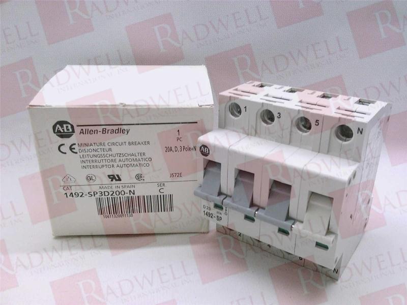 ALLEN BRADLEY 1492-SP3D200-N