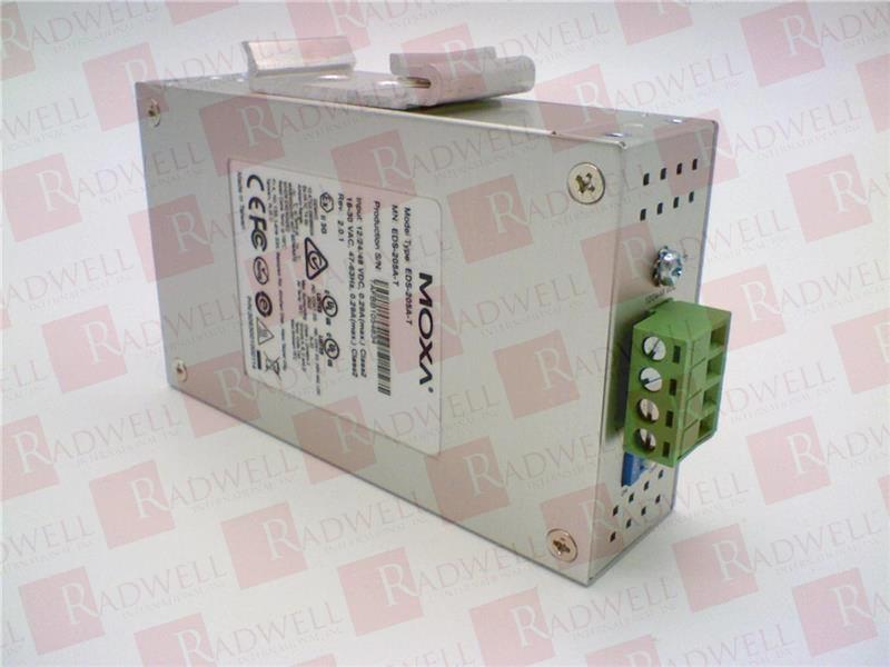 EDS-205A-T by THE MOXA GROUP - Buy or Repair at Radwell - Radwell.com