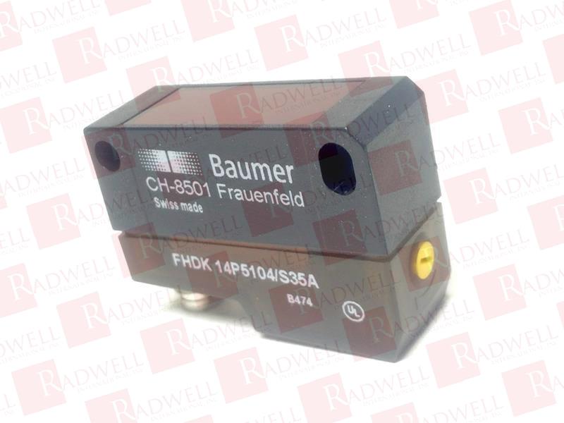 FHDK 14P5104/S35A por BAUMER ELECTRIC Compre o Repare en Radwell 