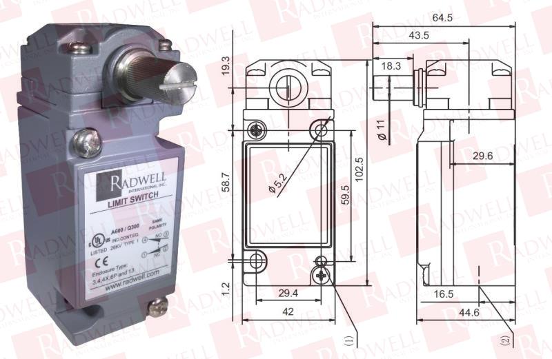 RADWELL VERIFIED SUBSTITUTE 9007C54B-SUB