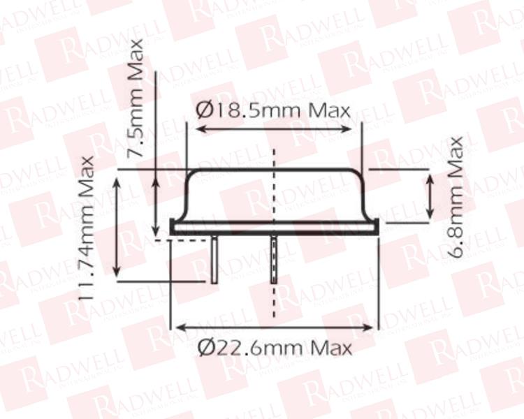 RADWELL VERIFIED SUBSTITUTE D4-MC-BAT-SUB