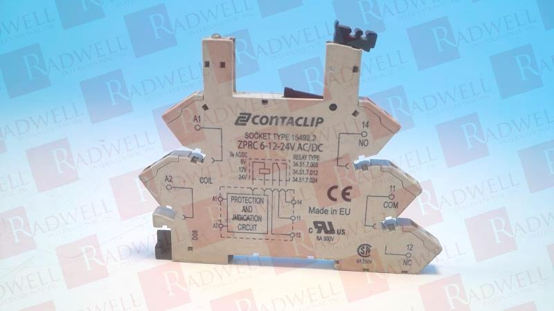 CONTA CLIP ZPRC6-12-24V