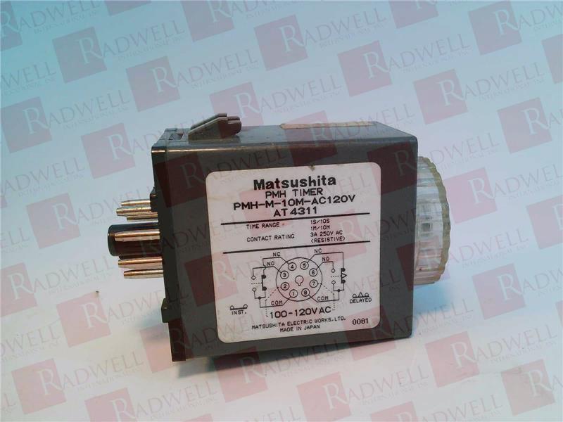 MATSUSHITA ELECTRIC PMH-M-10M-AC120V