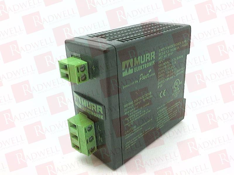 85161 By MURR ELEKTRONIK - Buy Or Repair At Radwell - Radwell.com