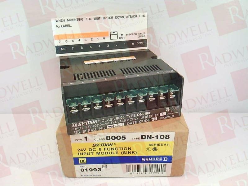 SCHNEIDER ELECTRIC 8005-DN-108