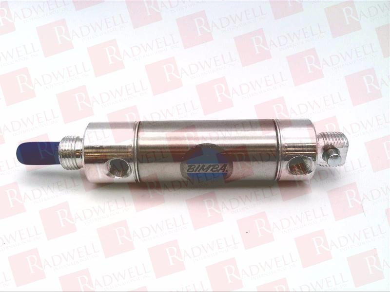 Bimba 091-A Pneumatic Air Cylinder NOS Pressure Out spring Return Rad-Sales Part 