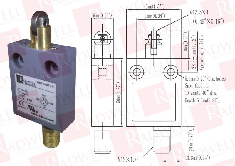 RADWELL VERIFIED SUBSTITUTE D4CC-3003-SUB