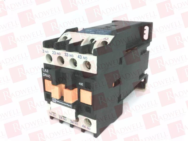 Used WARRANTY # CA3 DN 40 24V Coil Telemecanique Control Relay 