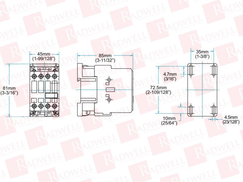 RADWELL VERIFIED SUBSTITUTE LS4K-310-NSW-SUB (SM-AUX)