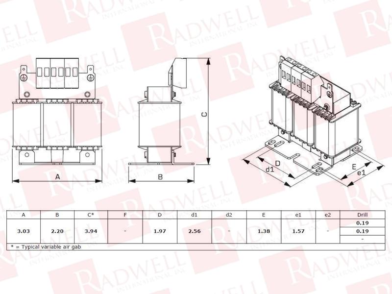 RADWELL VERIFIED SUBSTITUTE ALRC-002TBC-SUB