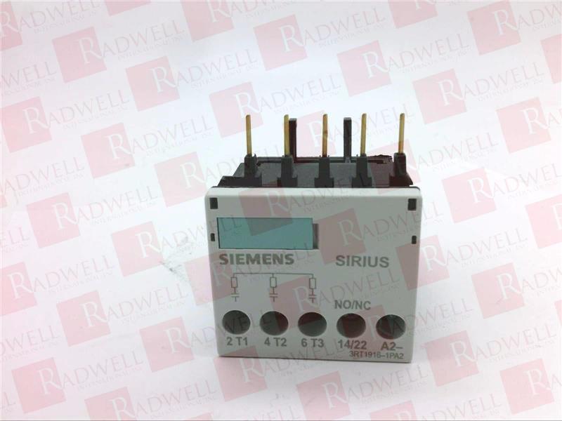 SIEMENS 3RT1916-1PA2